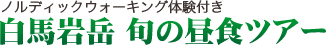 白馬岩武旬の昼食ツアー